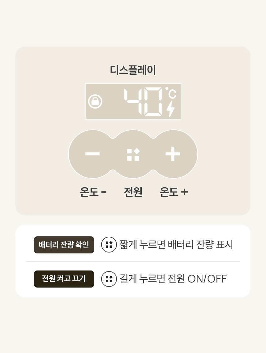 디스플레이 안내